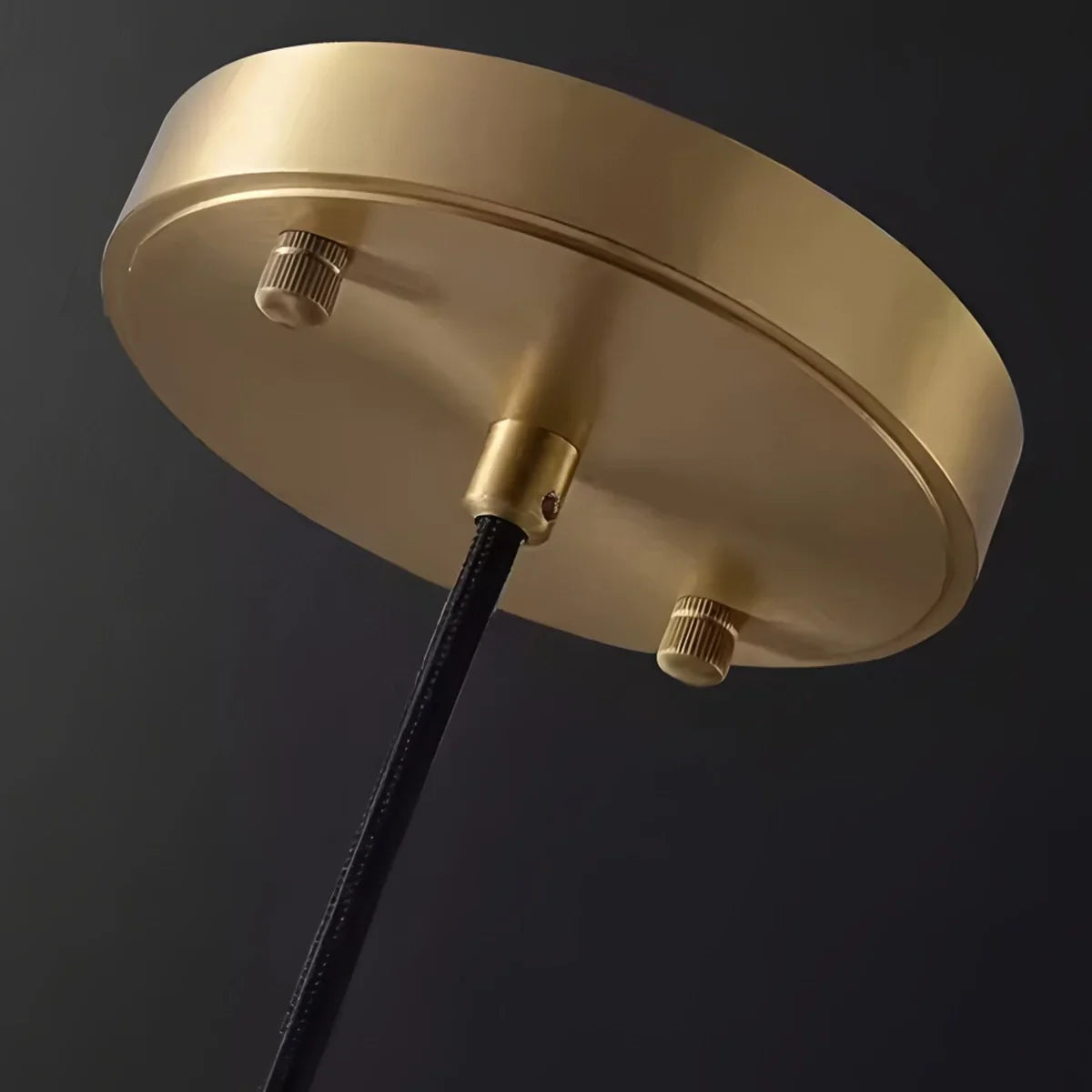 flairel Modern Gradient Glass Pendant Light for Bedside