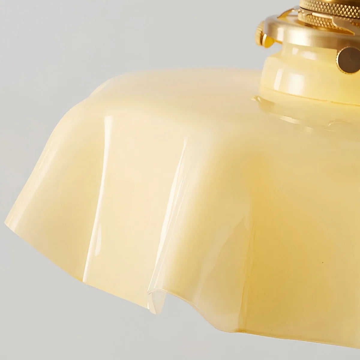 flairel Retro Coloured Glass Pendant Light for Kitchen