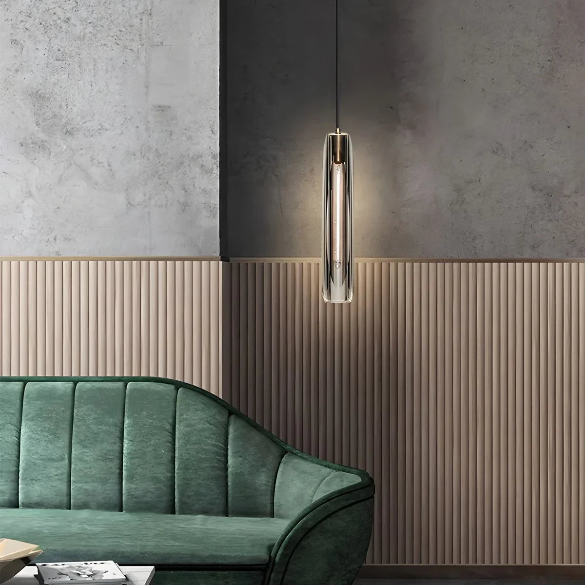 flairel Rod Light Elegant Post Modern Pendant Light