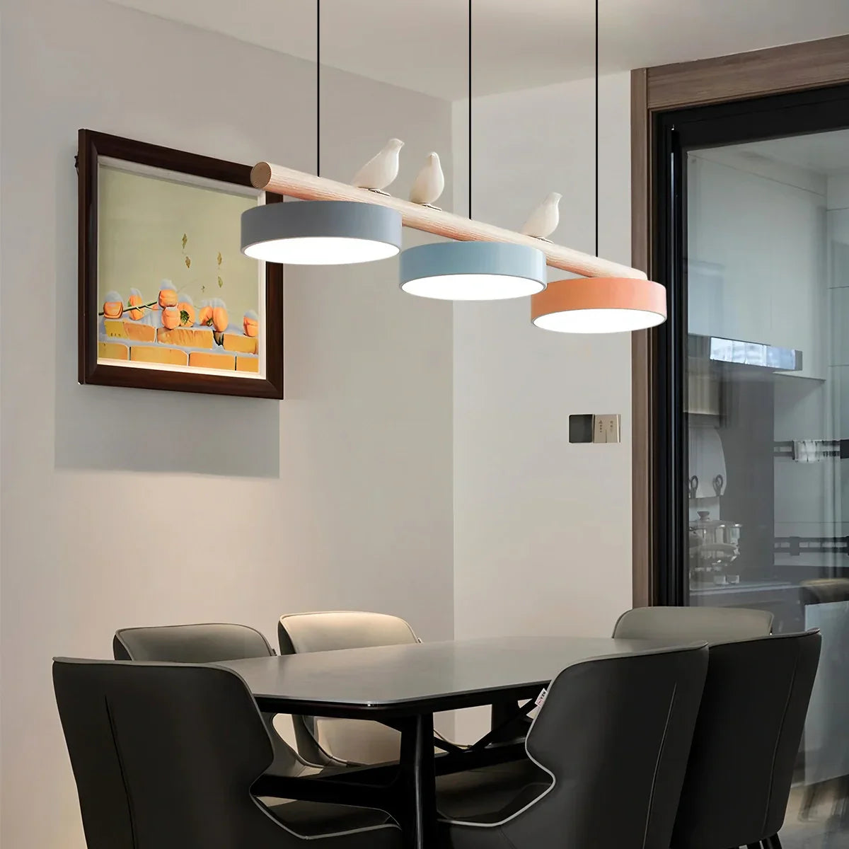 flairel Sienna Bird Pendant Lamp for Dining Room