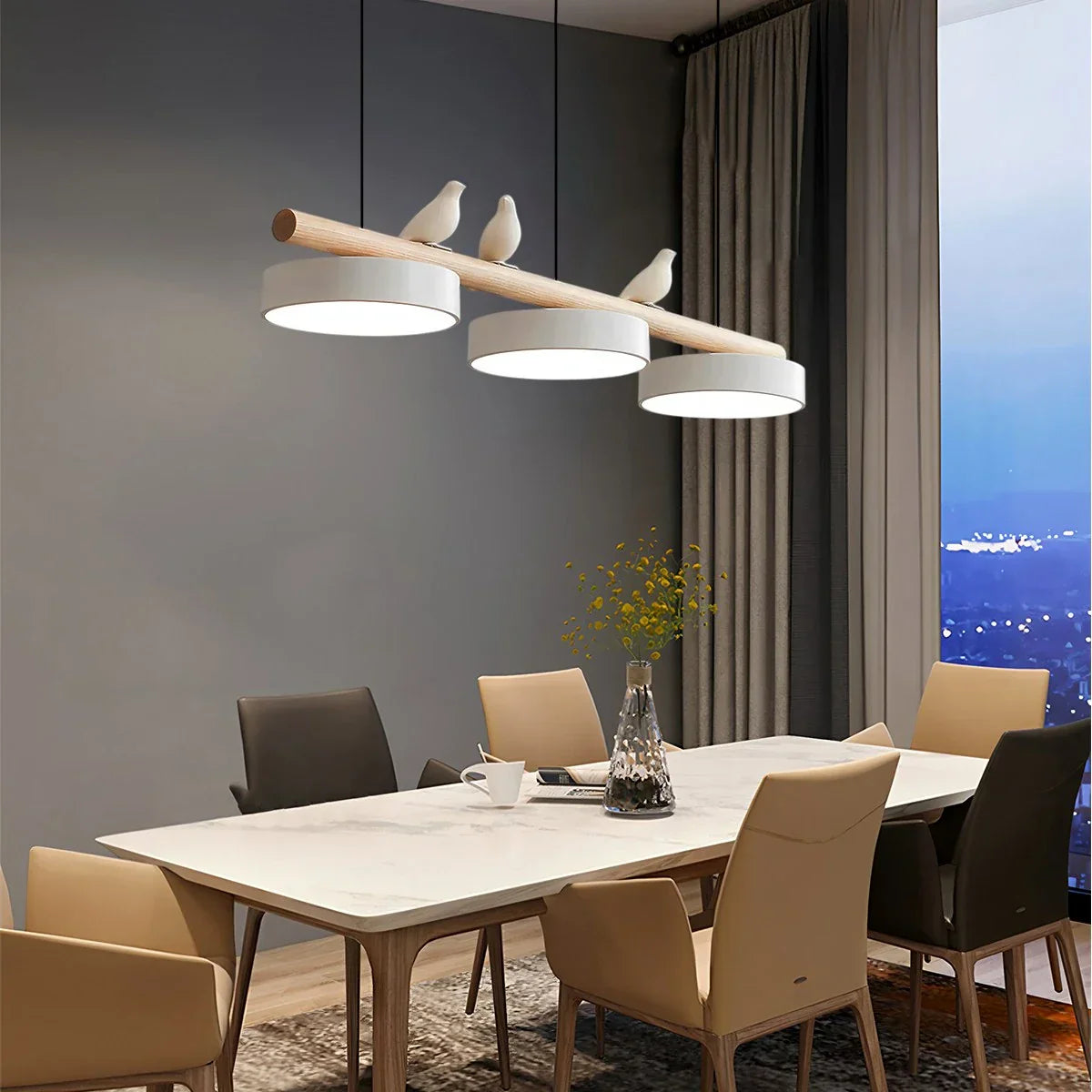flairel Sienna Bird Pendant Lamp for Dining Room