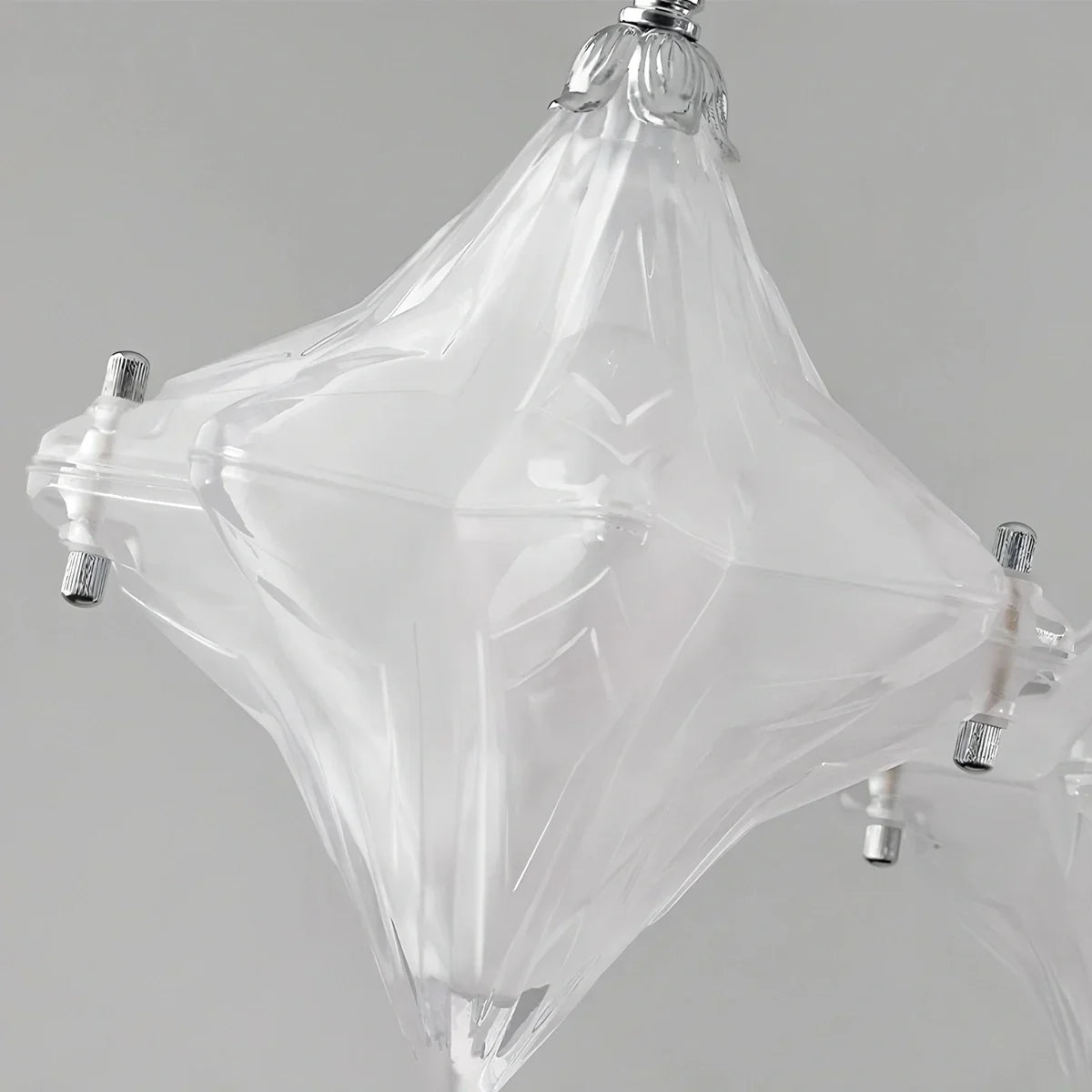 flairel Sylume Star-Shaped Chandelier for Living Room