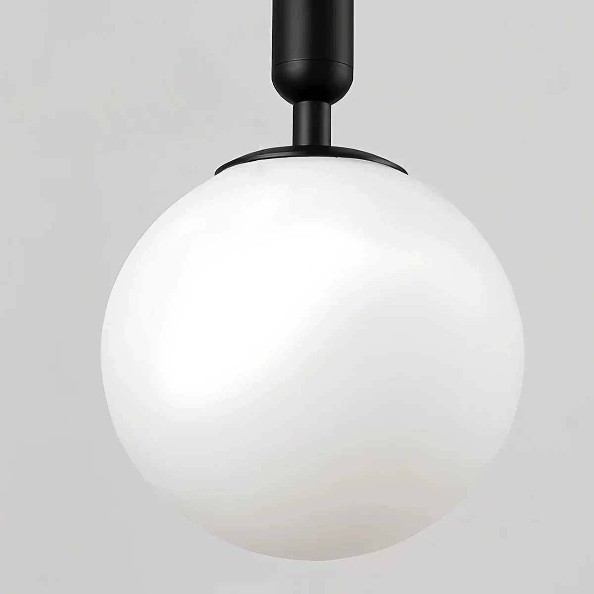 flairel Temen Globe Glass Pendant Light for Kitchen Island