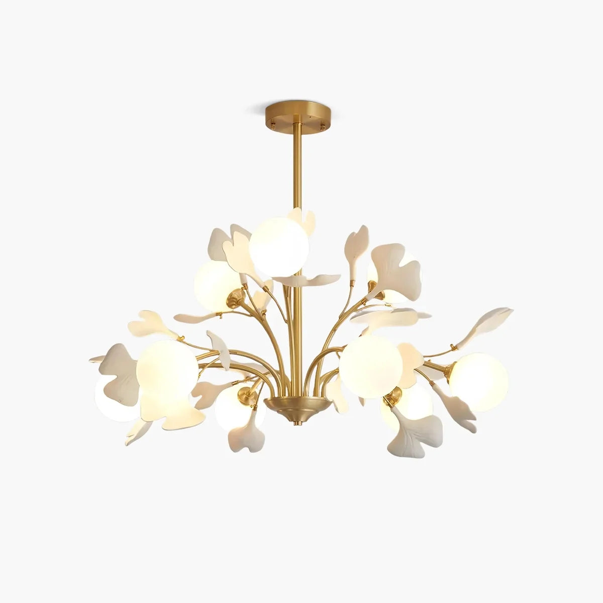 flairel Thalassa Ginkgo Chandelier for Living Room