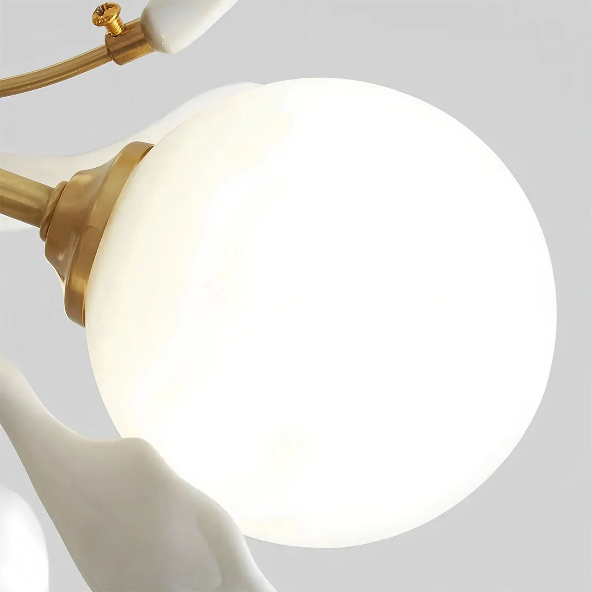 flairel Thalassa Ginkgo Chandelier for Living Room