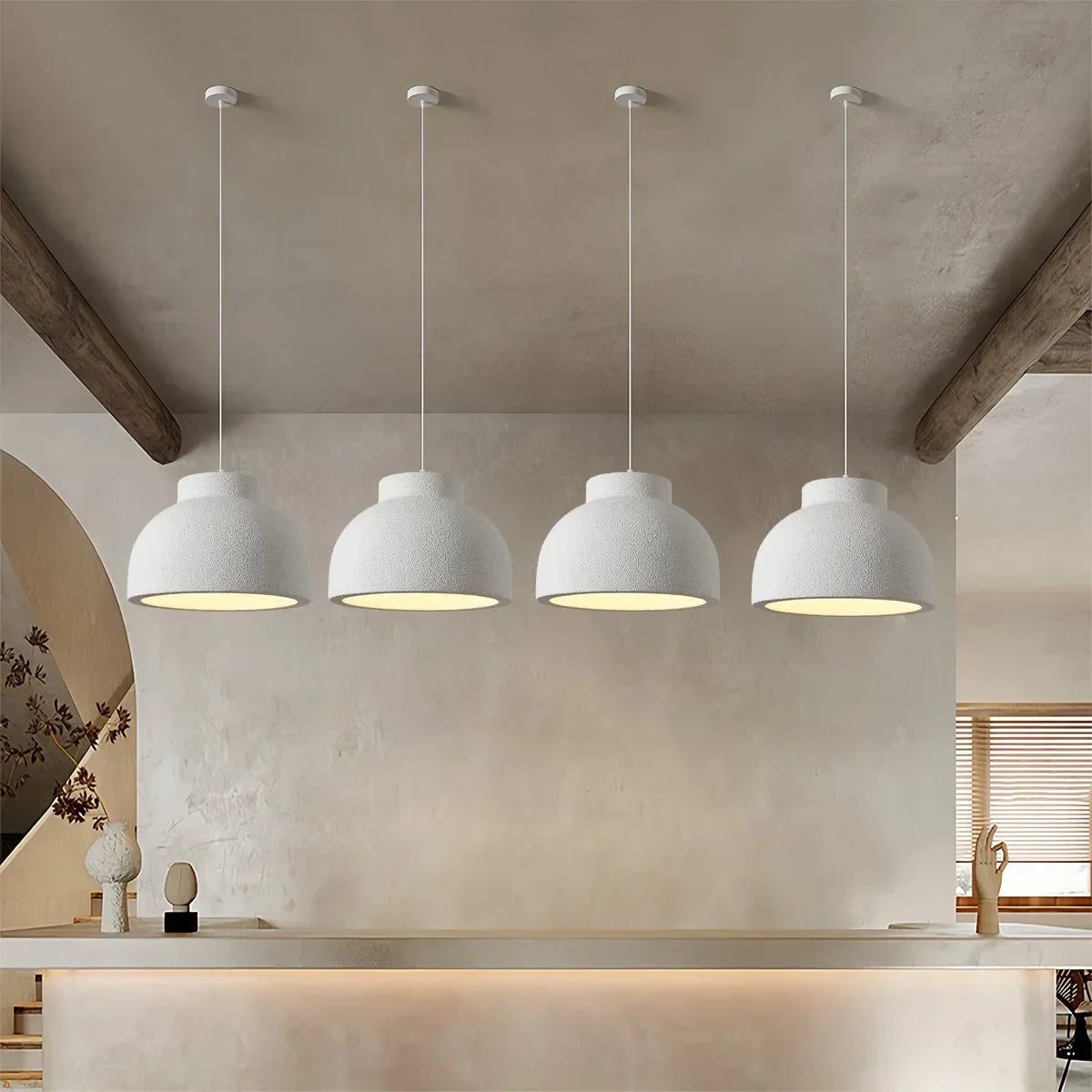 flairel Wabi Sabi Style Retro Pendant Light