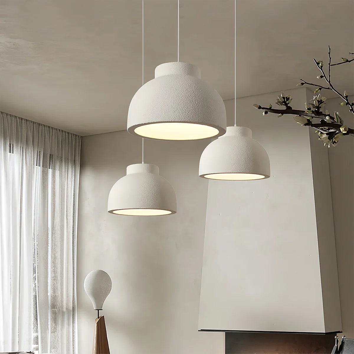 flairel Wabi Sabi Style Retro Pendant Light