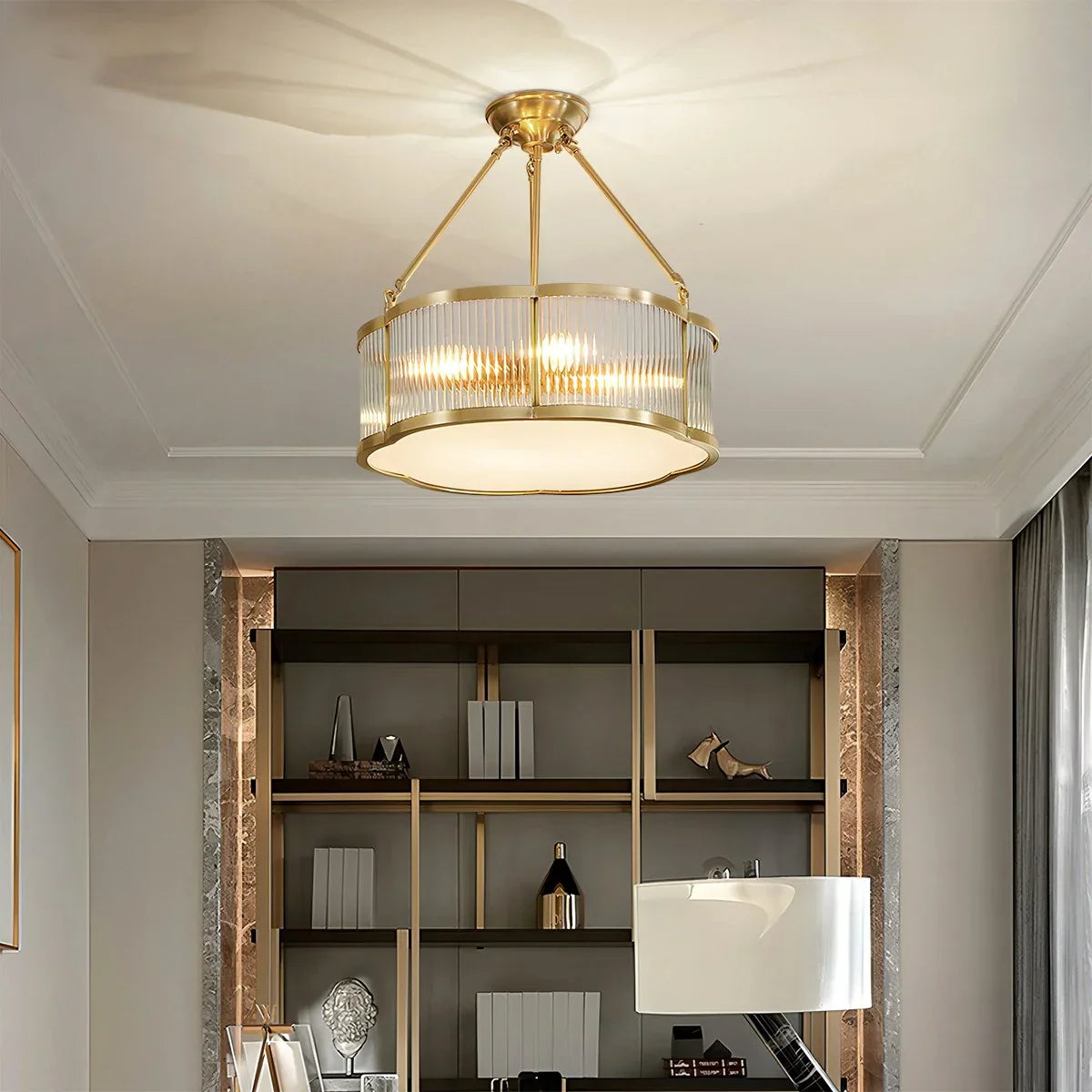flairel Basil Chandelier for Dining Room