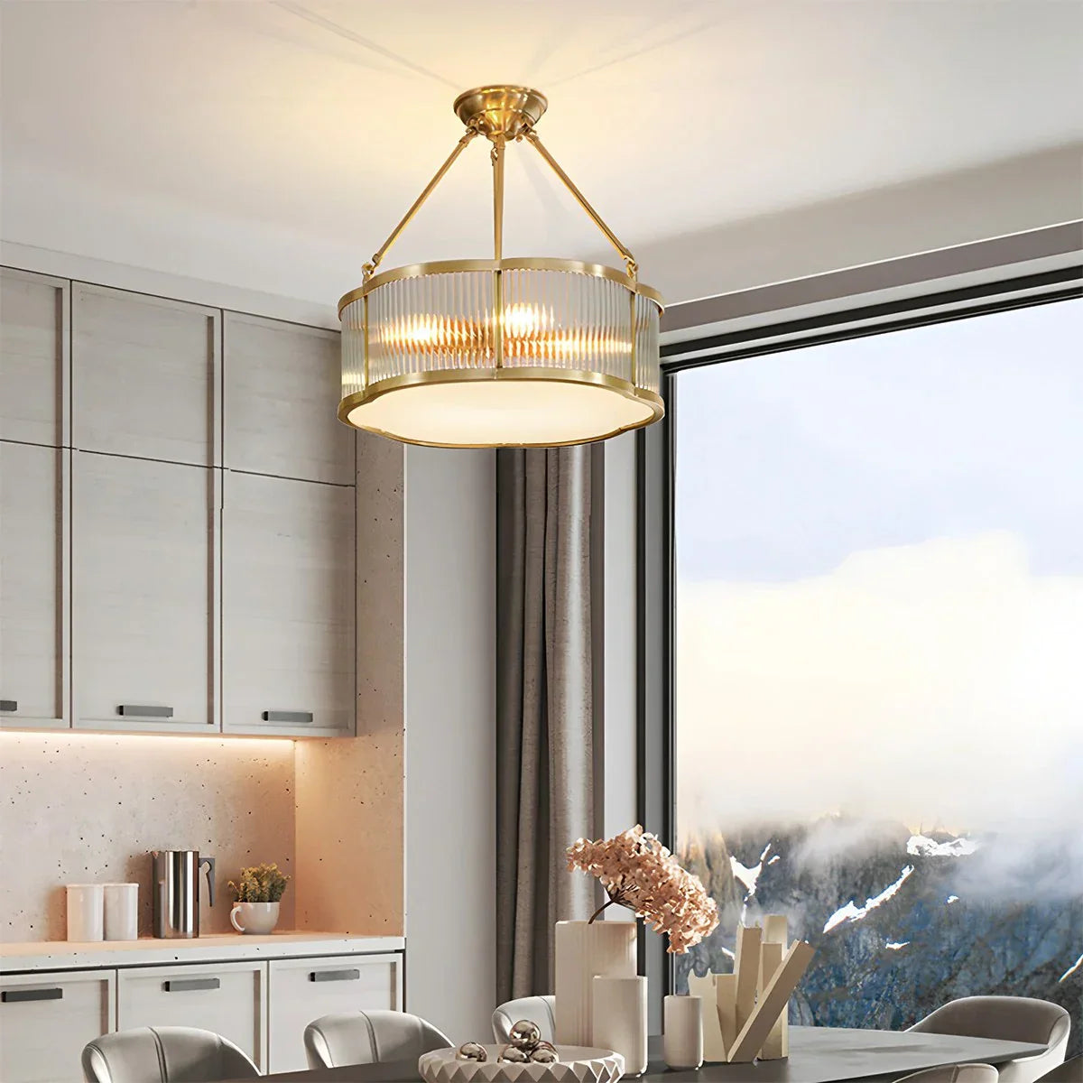 flairel Basil Chandelier for Dining Room