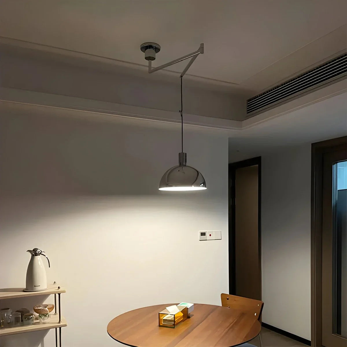 flairel Bauhaus Creative Rocker Glass Pendant Light