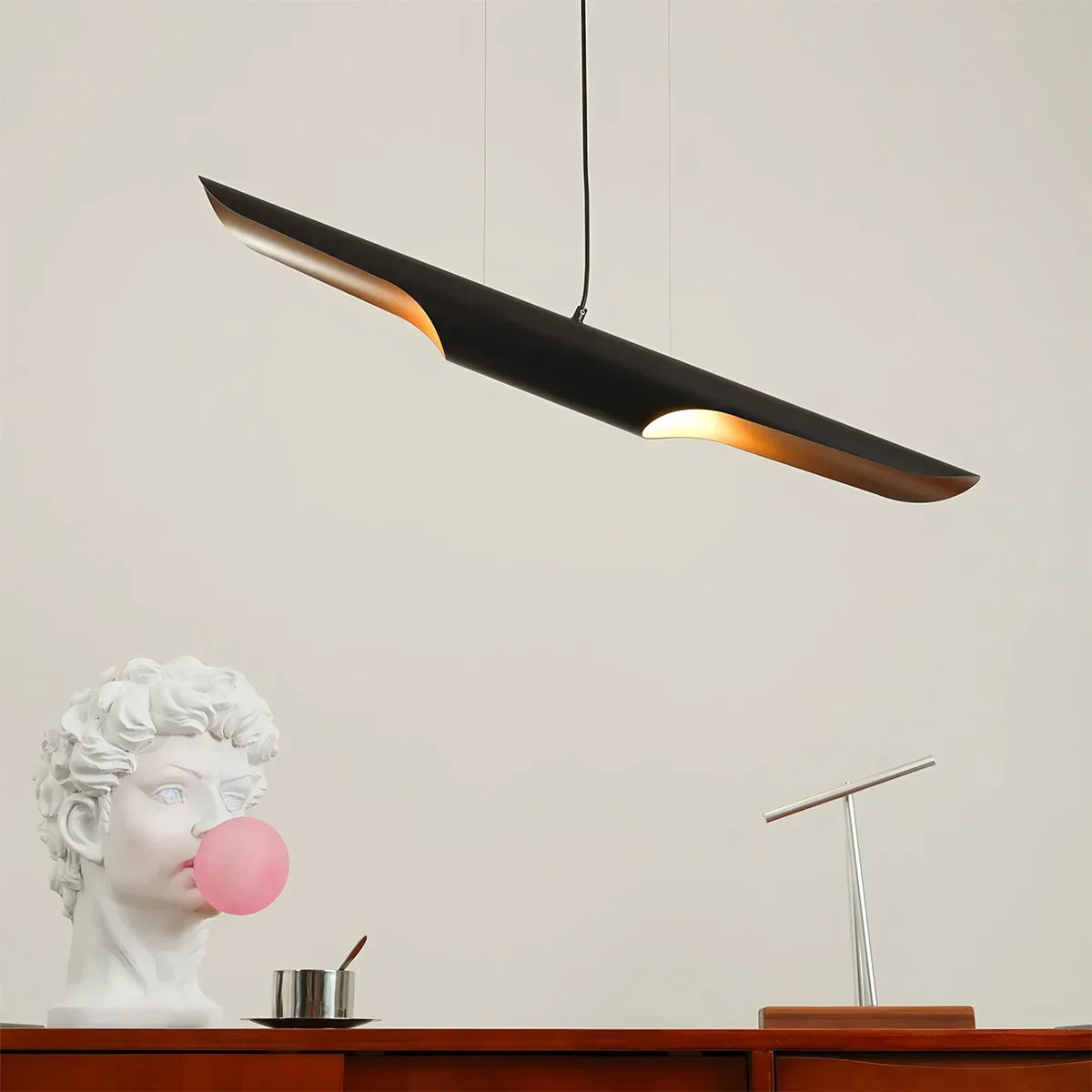 flairel Coltrane Pipe Pendant Lamp for Dining Room