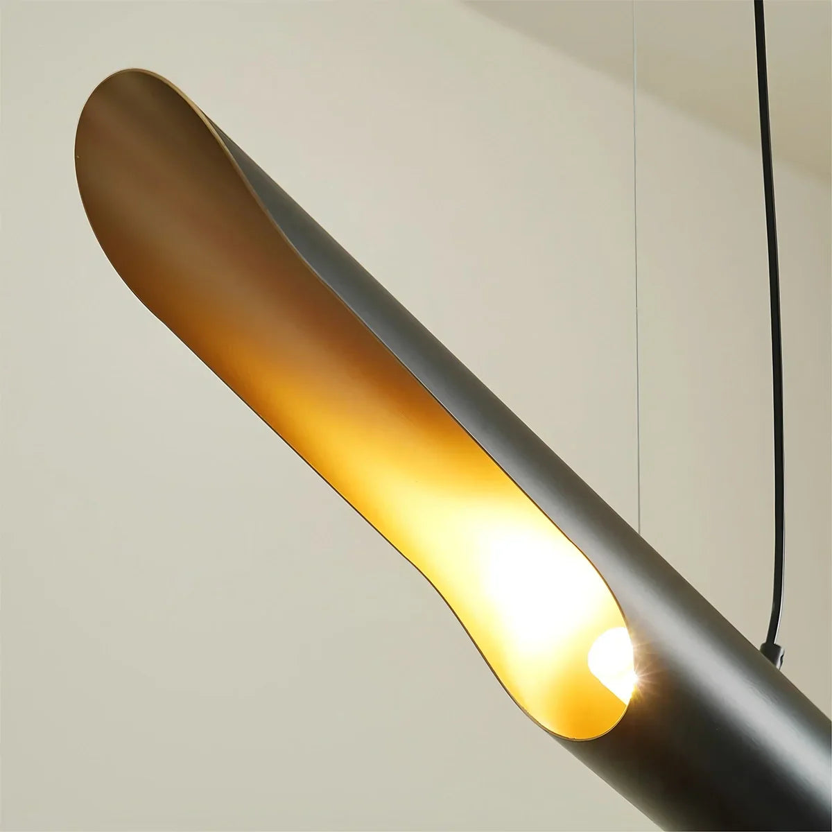 flairel Coltrane Pipe Pendant Lamp for Dining Room