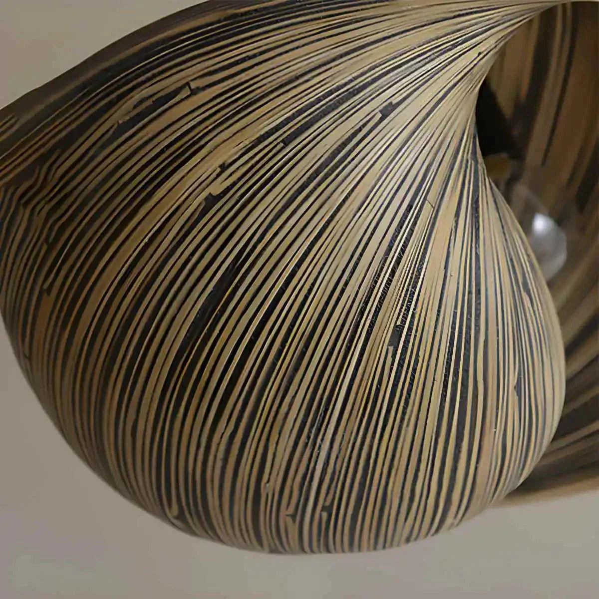 flairel Creative Art Bamboo Weaving Pendant Light