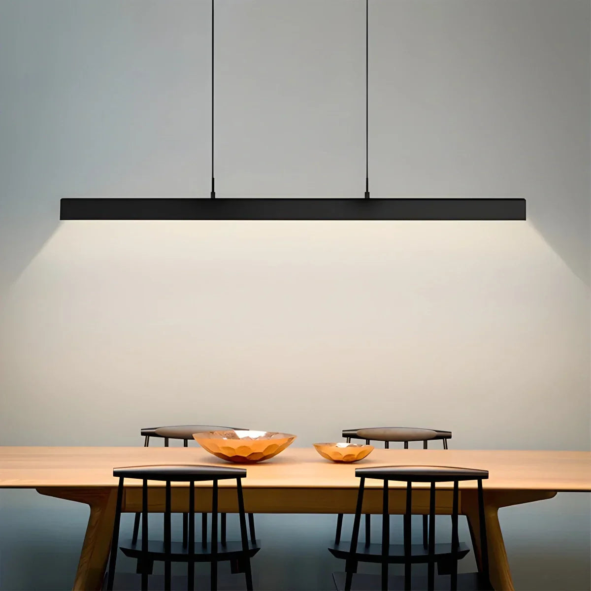 flairel Modern Linear Pendant Light for Kitchen Island