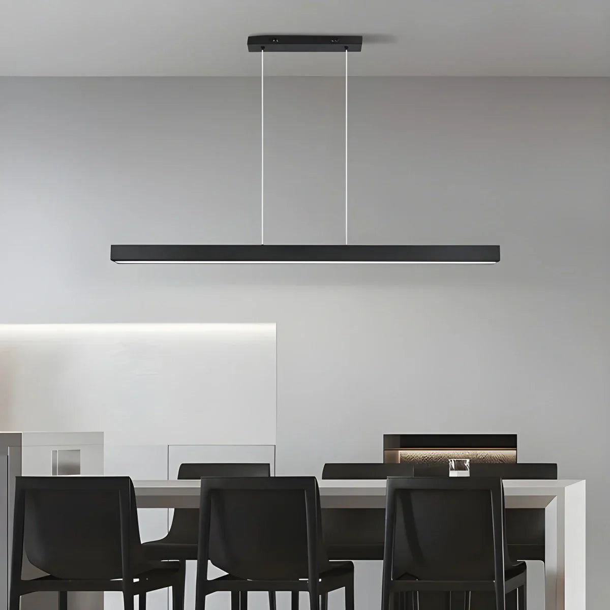 flairel Modern Linear Pendant Light for Kitchen Island