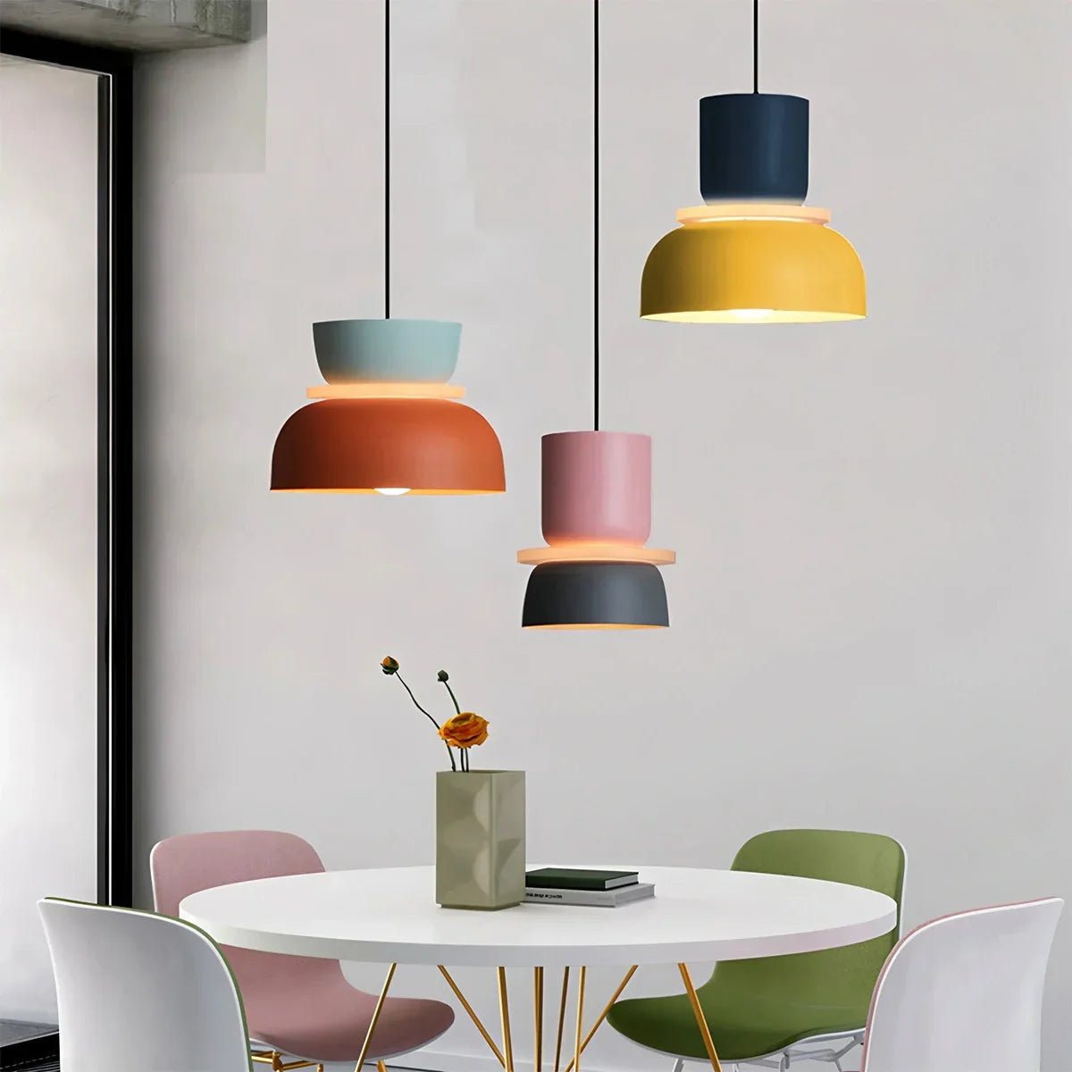 flairel Macaron Pendant Light for Dining Room