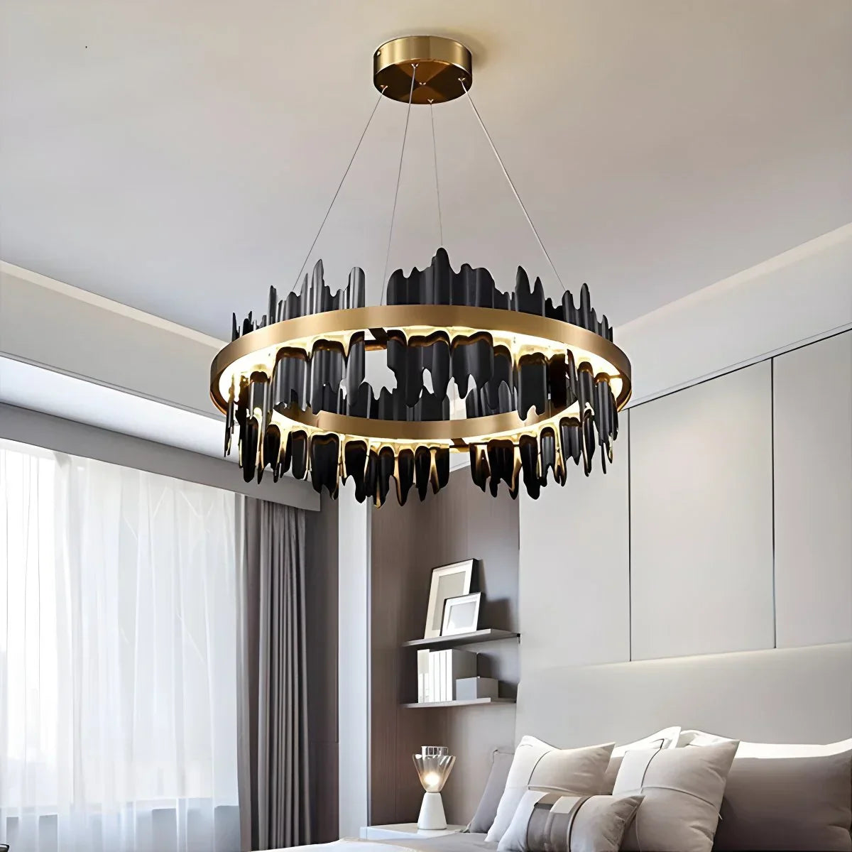 flairel Modern Creative Round Chandelier