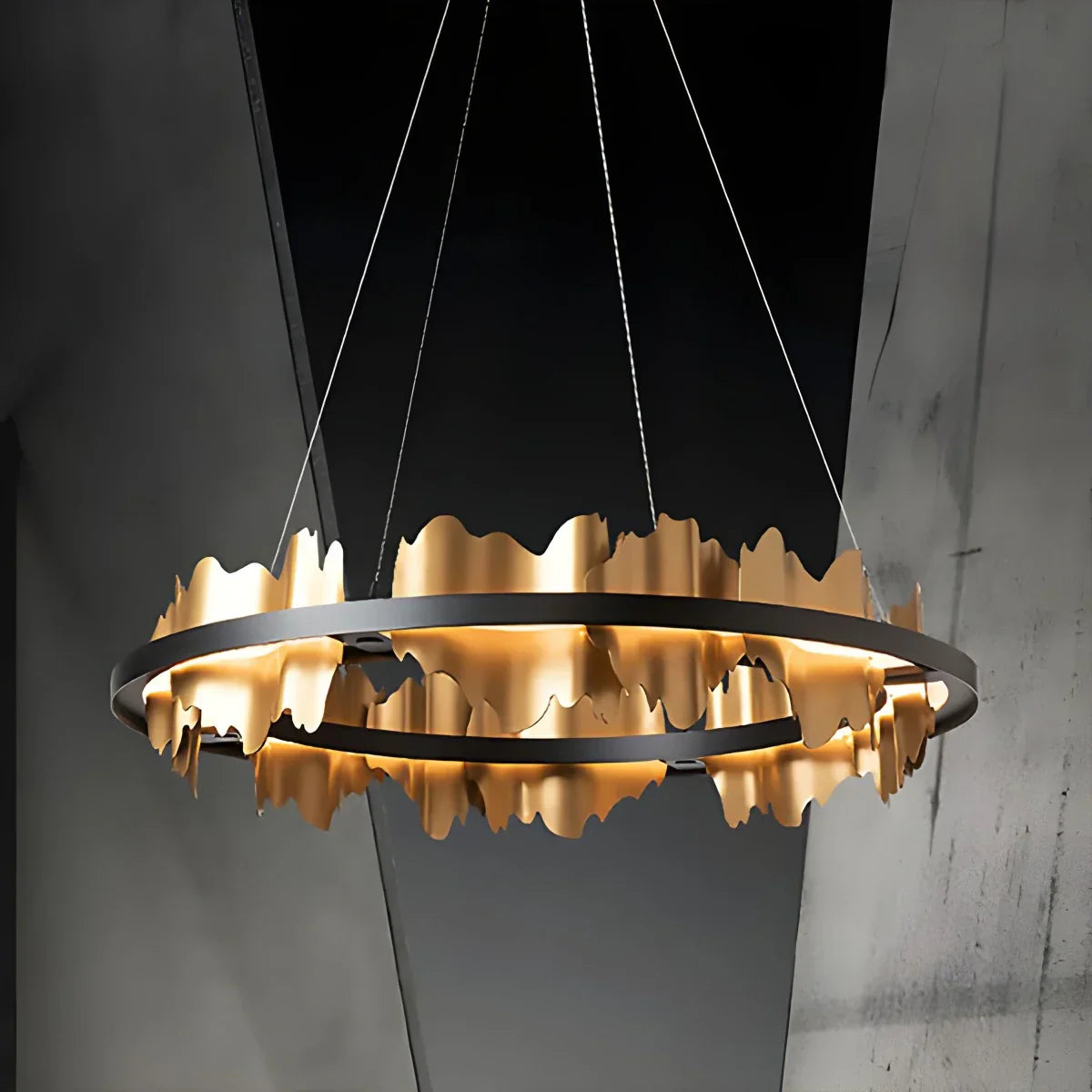 flairel Modern Creative Round Chandelier