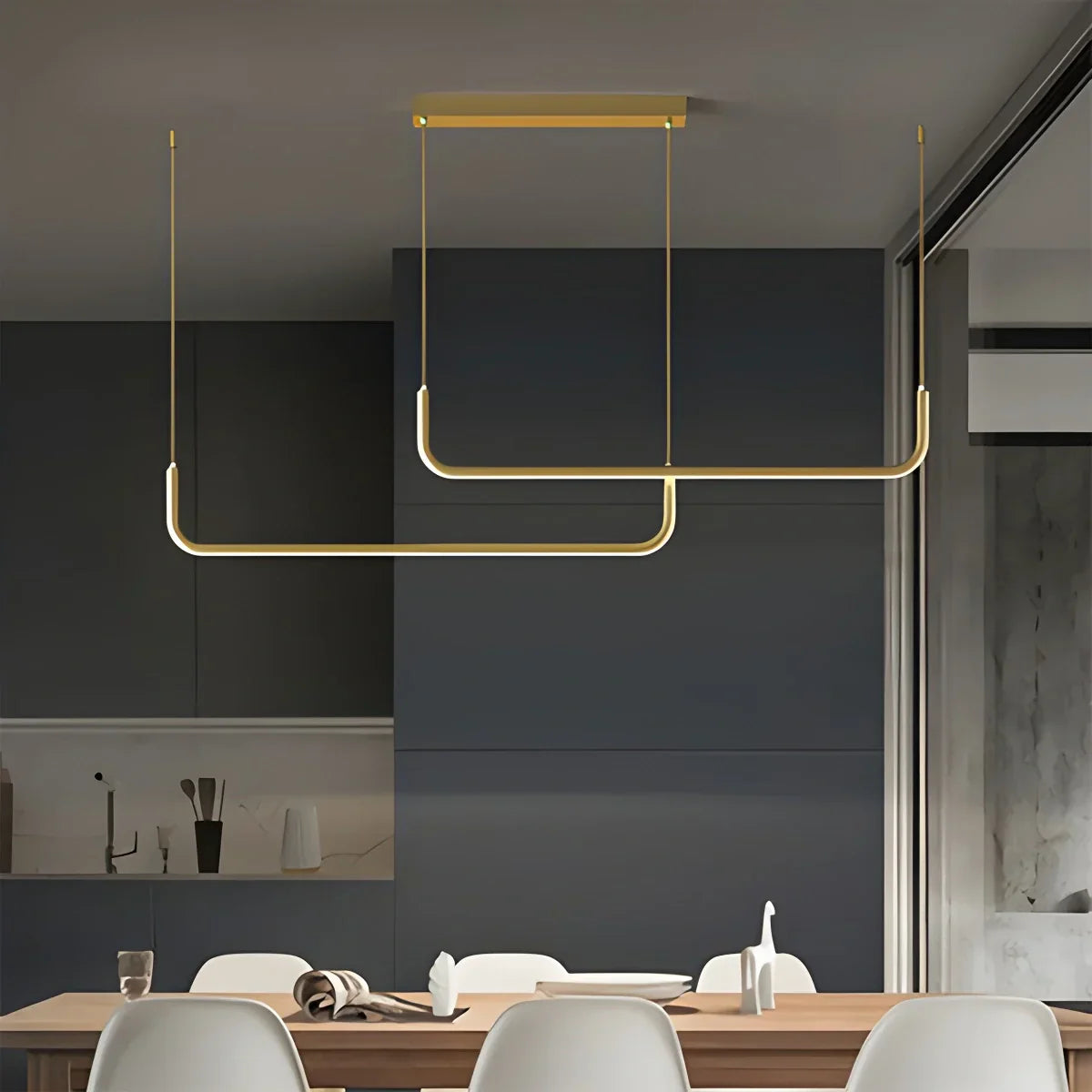 flairel Modern LED Ceiling Chandelier for Living Room