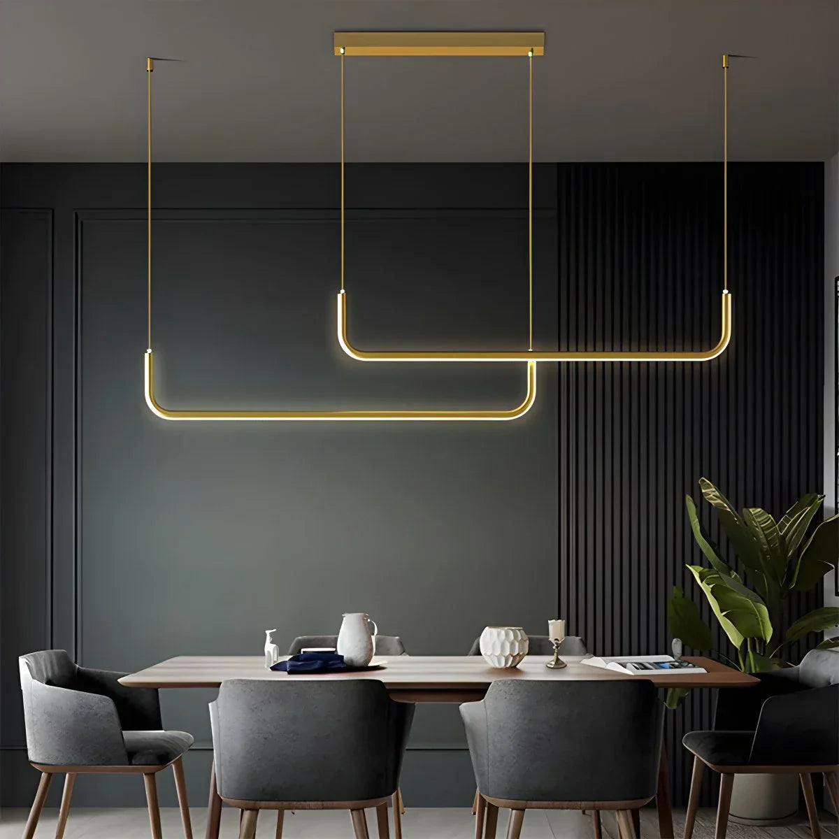 flairel Modern LED Ceiling Chandelier for Living Room