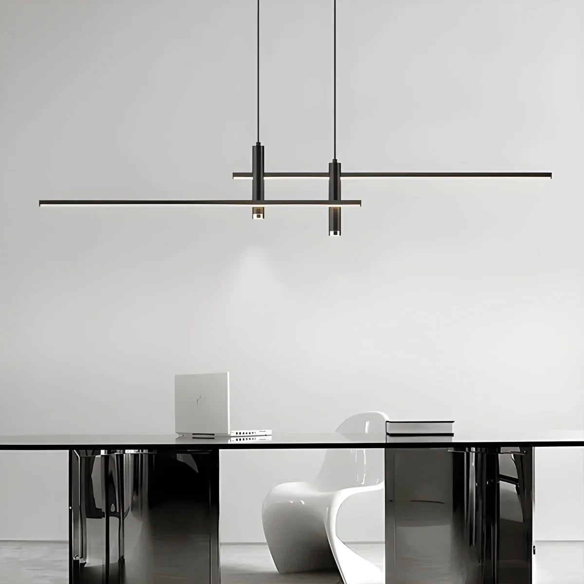 flairel Modern Minimalist Linear LED Pendant Light