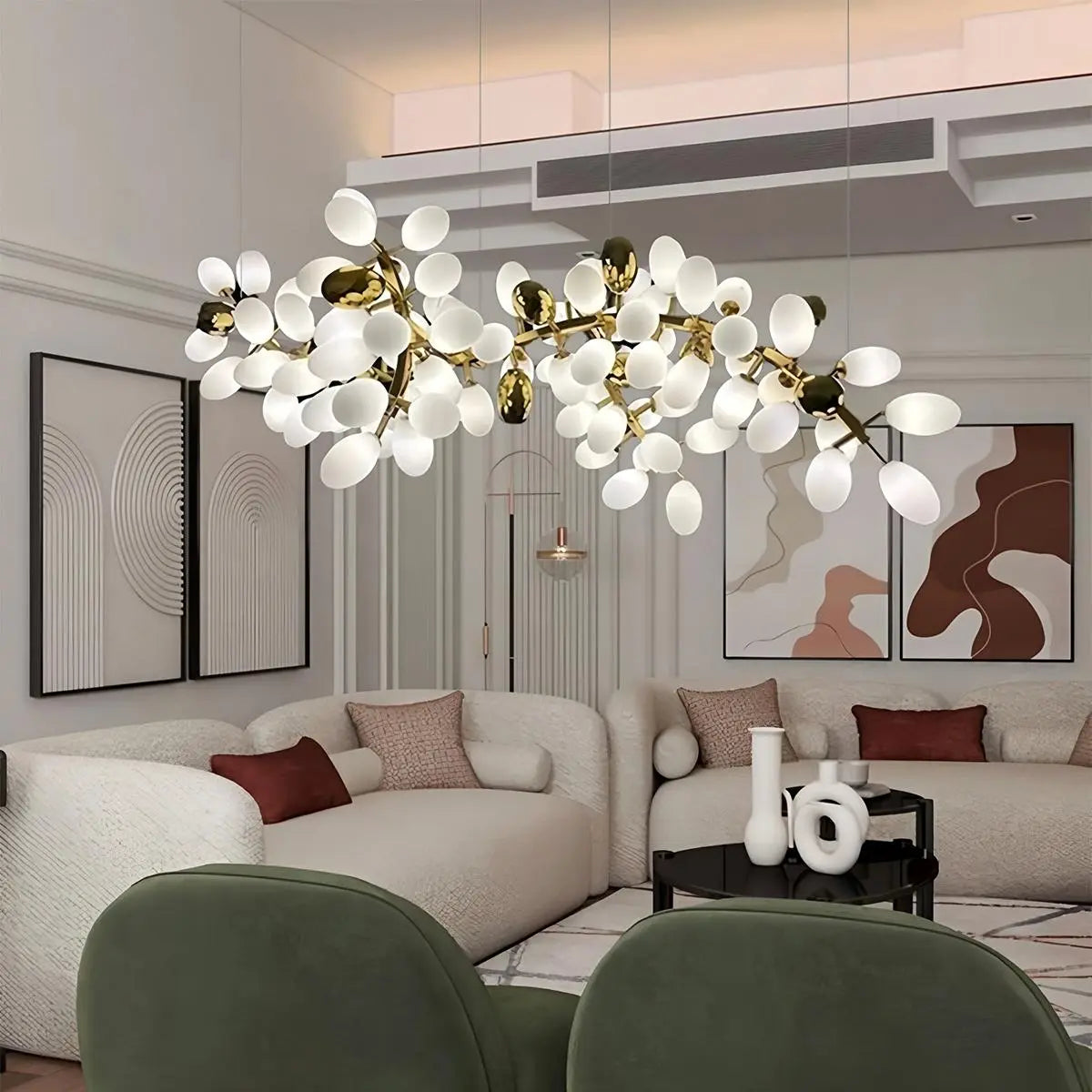 flairel Nordic Grape Shape Chandelier