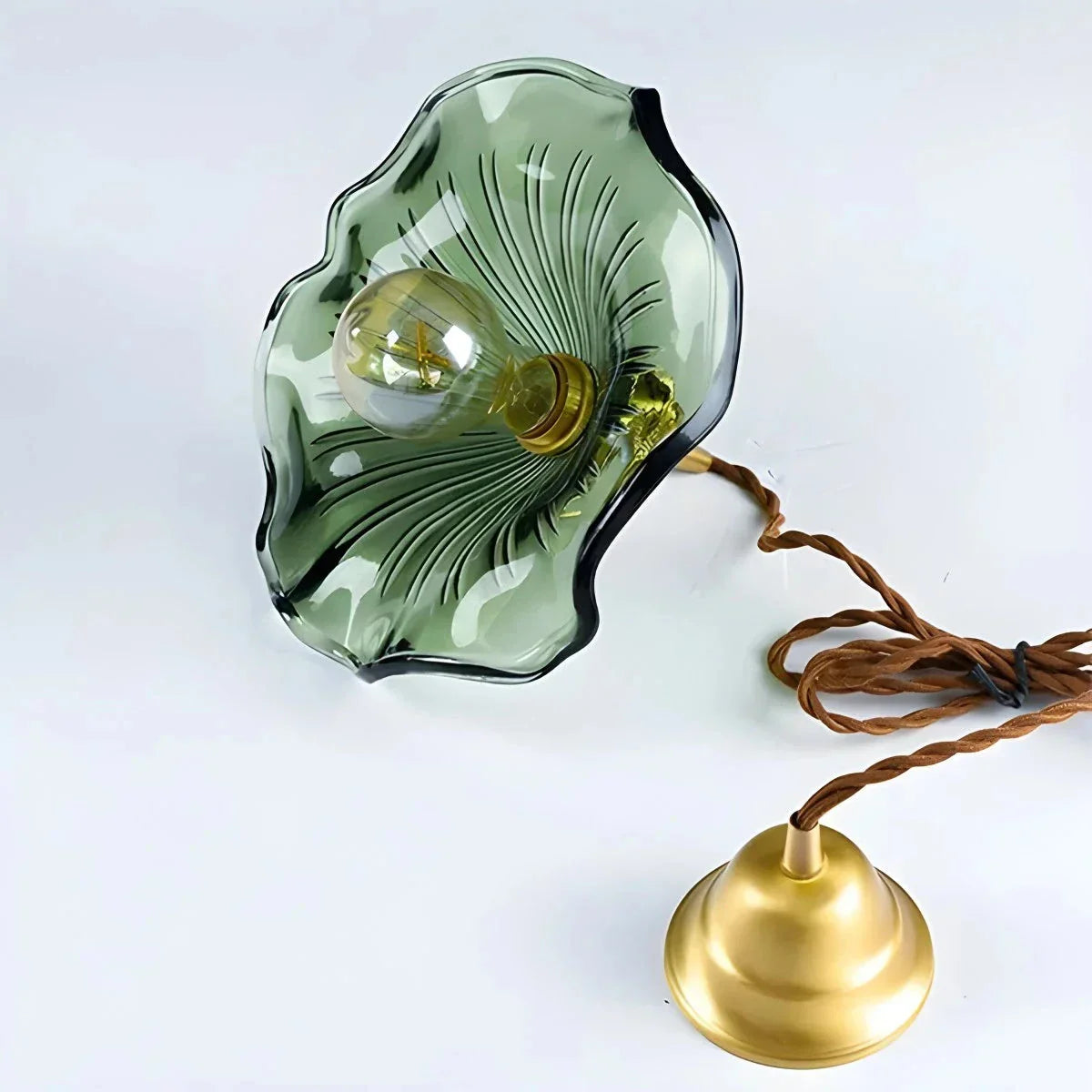 flairel Nordic Japanese Glass Chandelier for Living Room