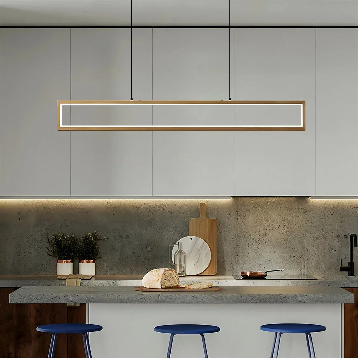 flairel Vincent Matte Black Pendant Light for Dining Area