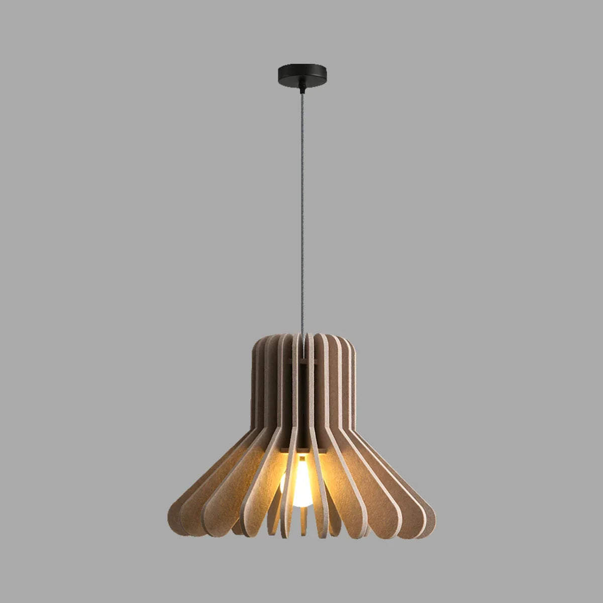 flairel Nordic Octopus Felt Acoustic Pendant Light