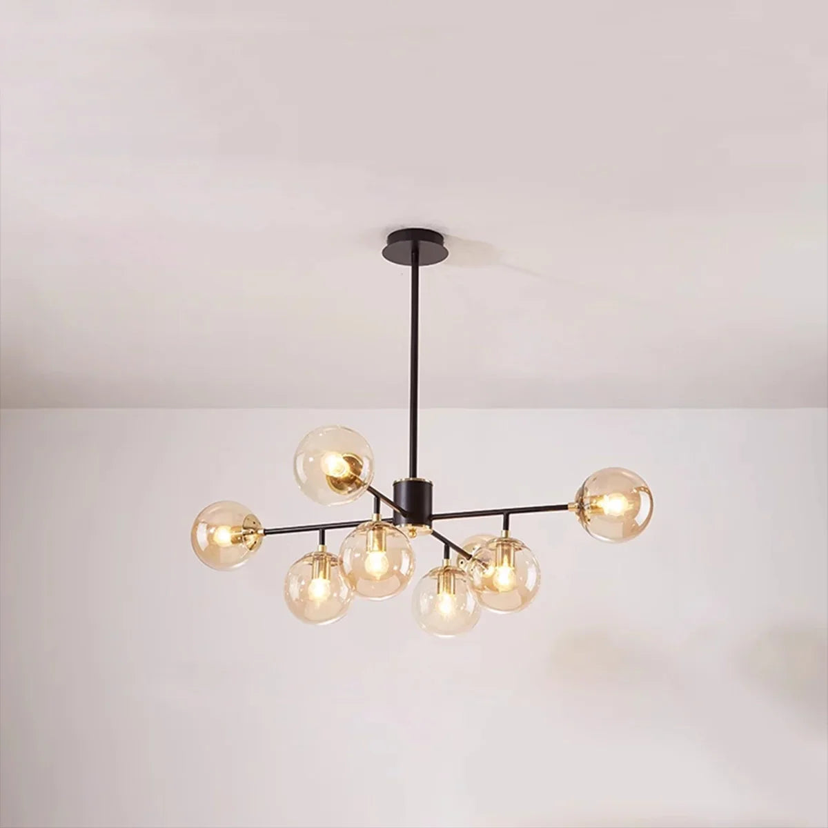 flairel Camilla Glass Chandelier for Living Room