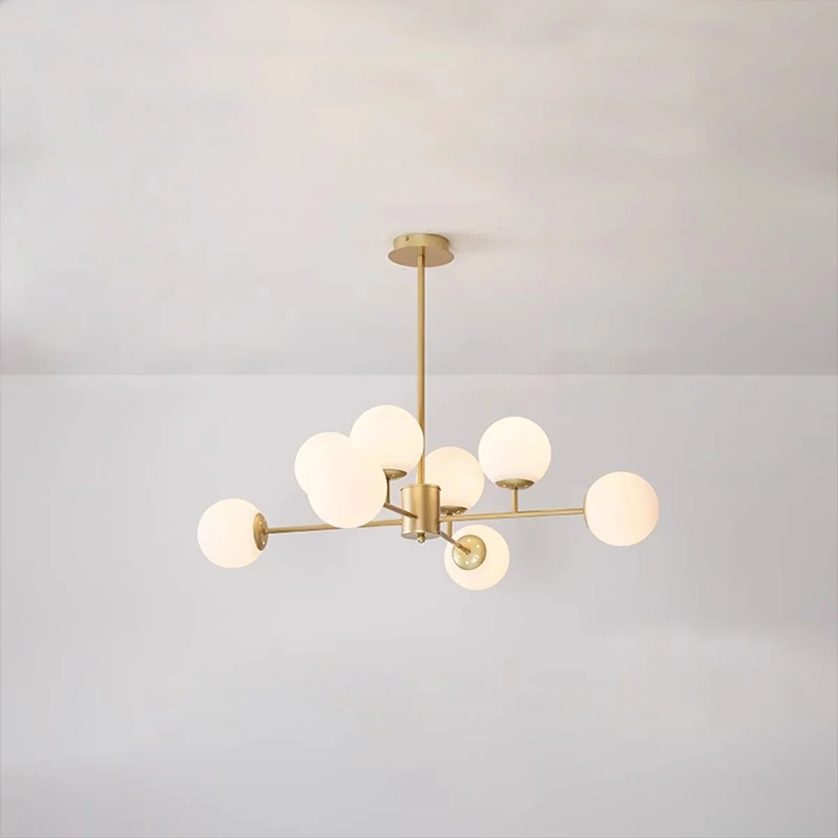 flairel Camilla Glass Chandelier for Living Room