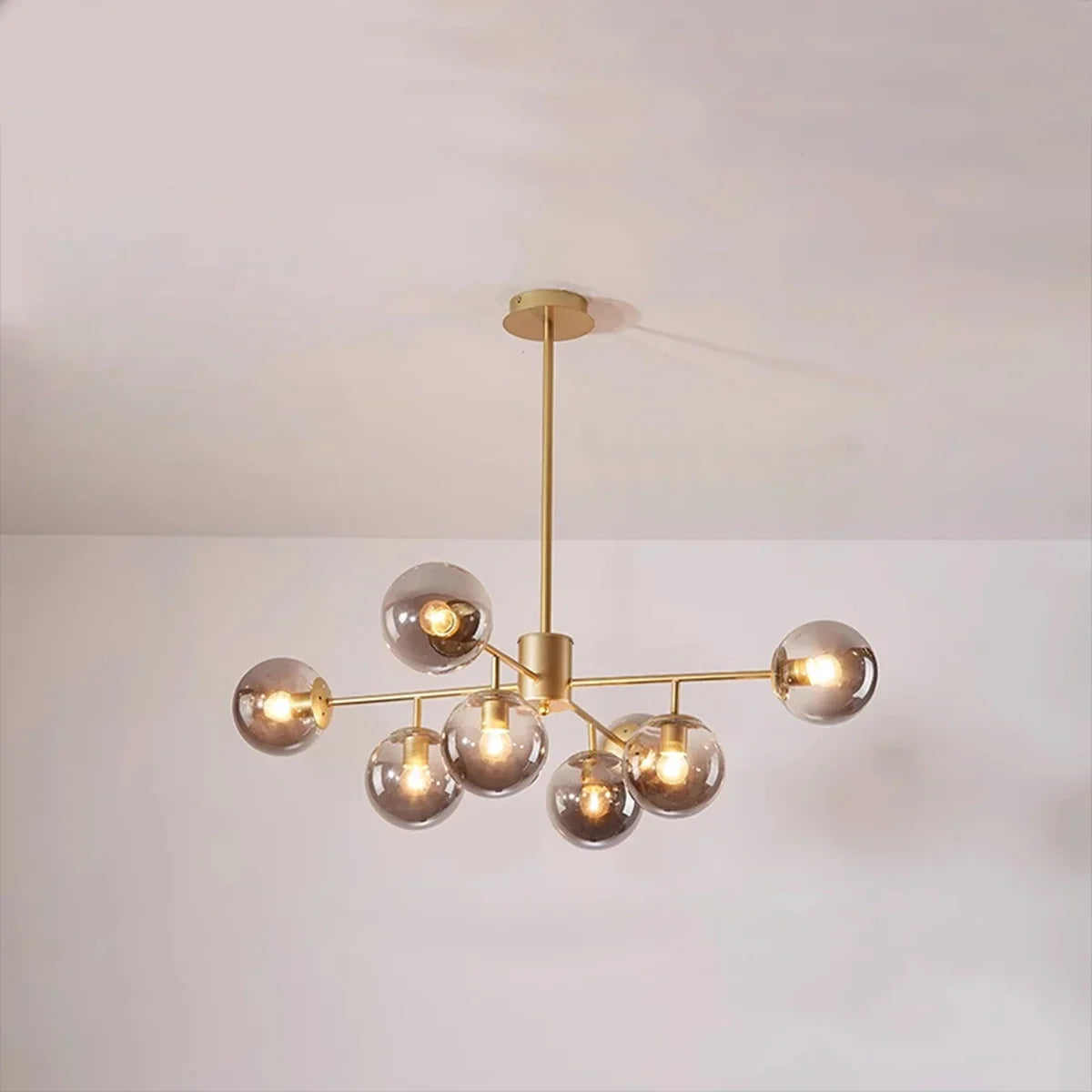 flairel Camilla Glass Chandelier for Living Room