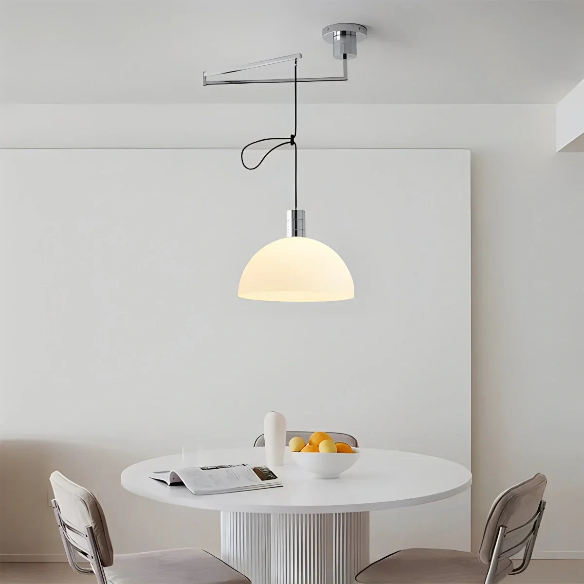 flairel Bauhaus Creative Rocker Glass Pendant Light