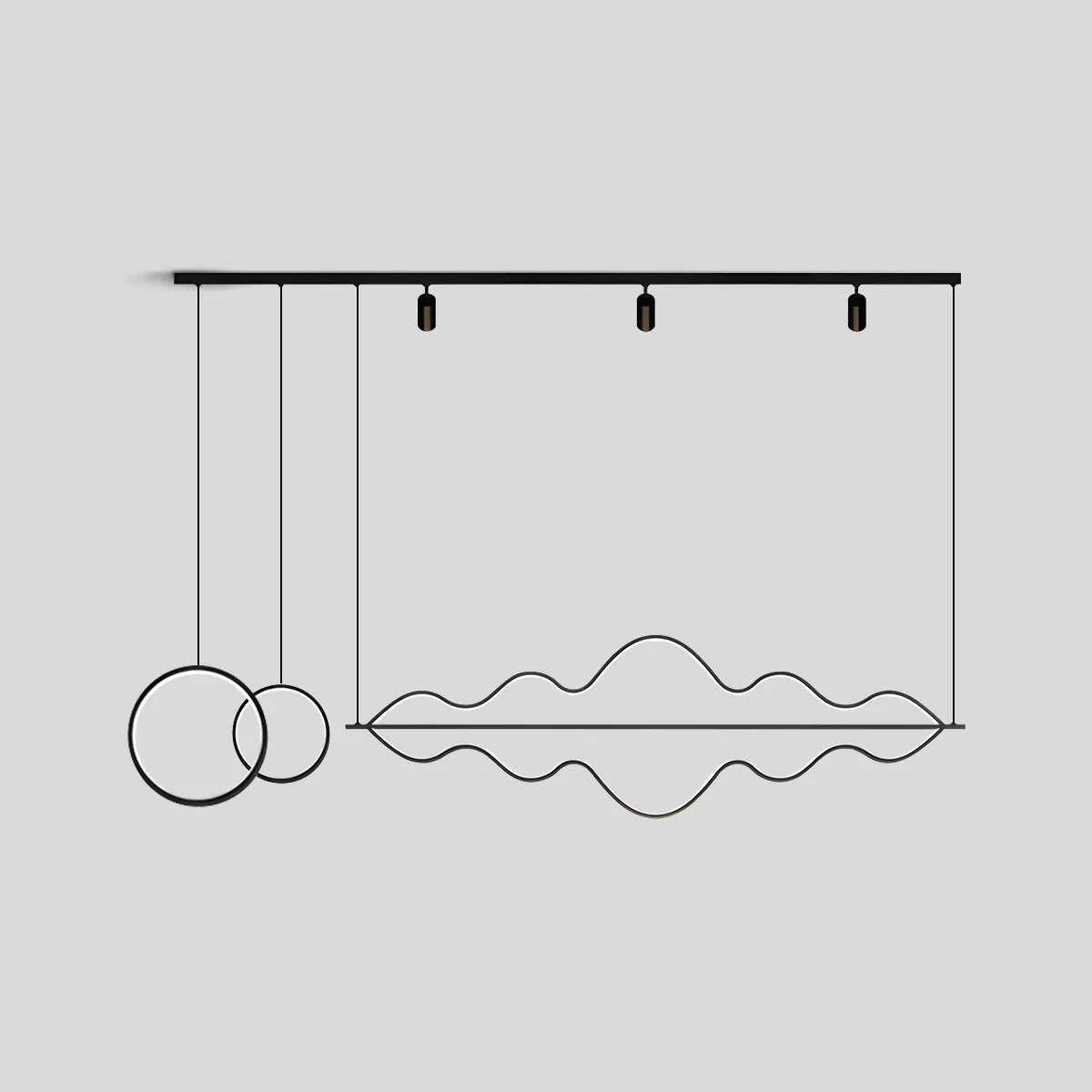 flairel Creative Personality Bar Pendant Light for Dining Areas