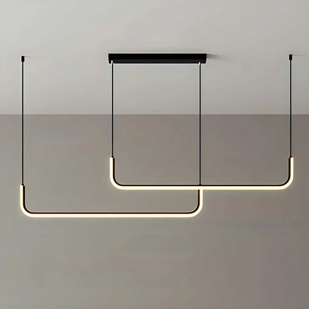 flairel Modern LED Ceiling Chandelier for Living Room