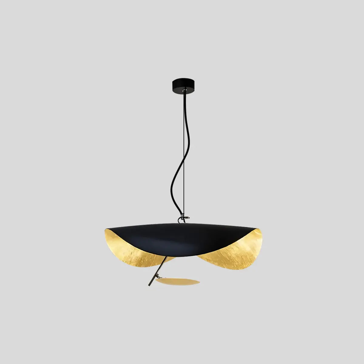 flairel Modern Sculptural Leaf Pendant Light
