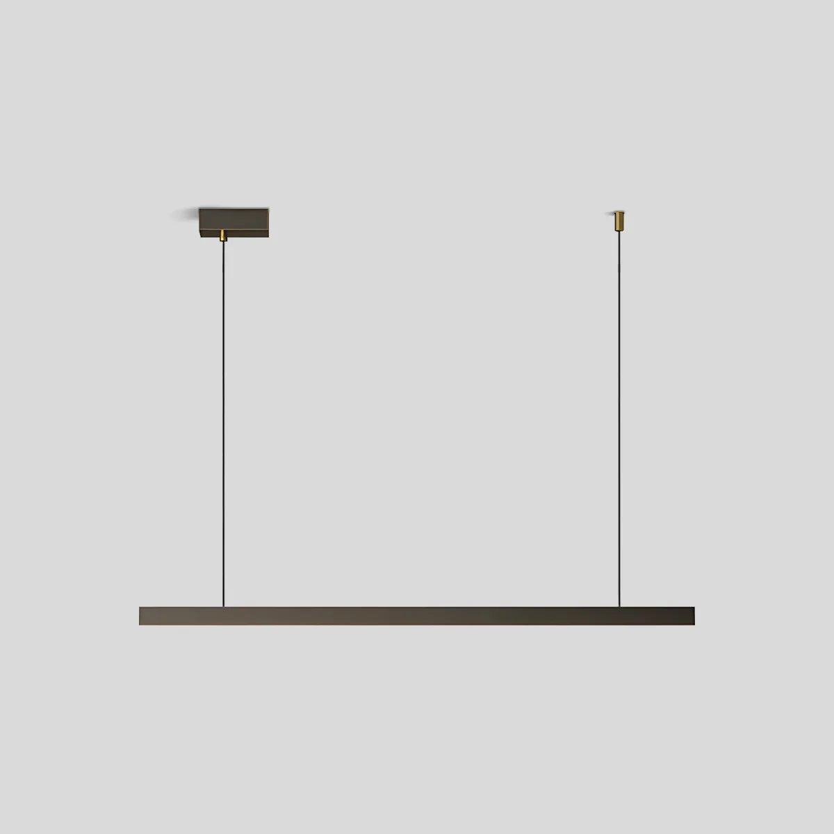 flairel All Copper Minimalist Chandelier for Dining & Living Rooms