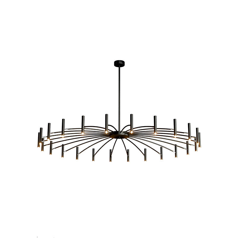 flairel Modern Adjustable Candelabra Chandelier for Living Room