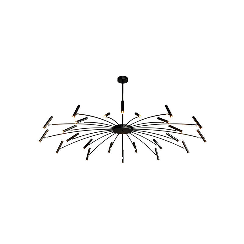 flairel Modern Adjustable Candelabra Chandelier for Living Room