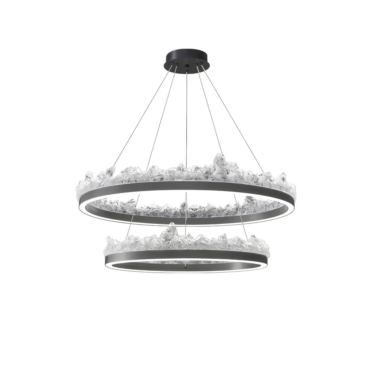 flairel Modern Light Luxury Iceberg Chandelier