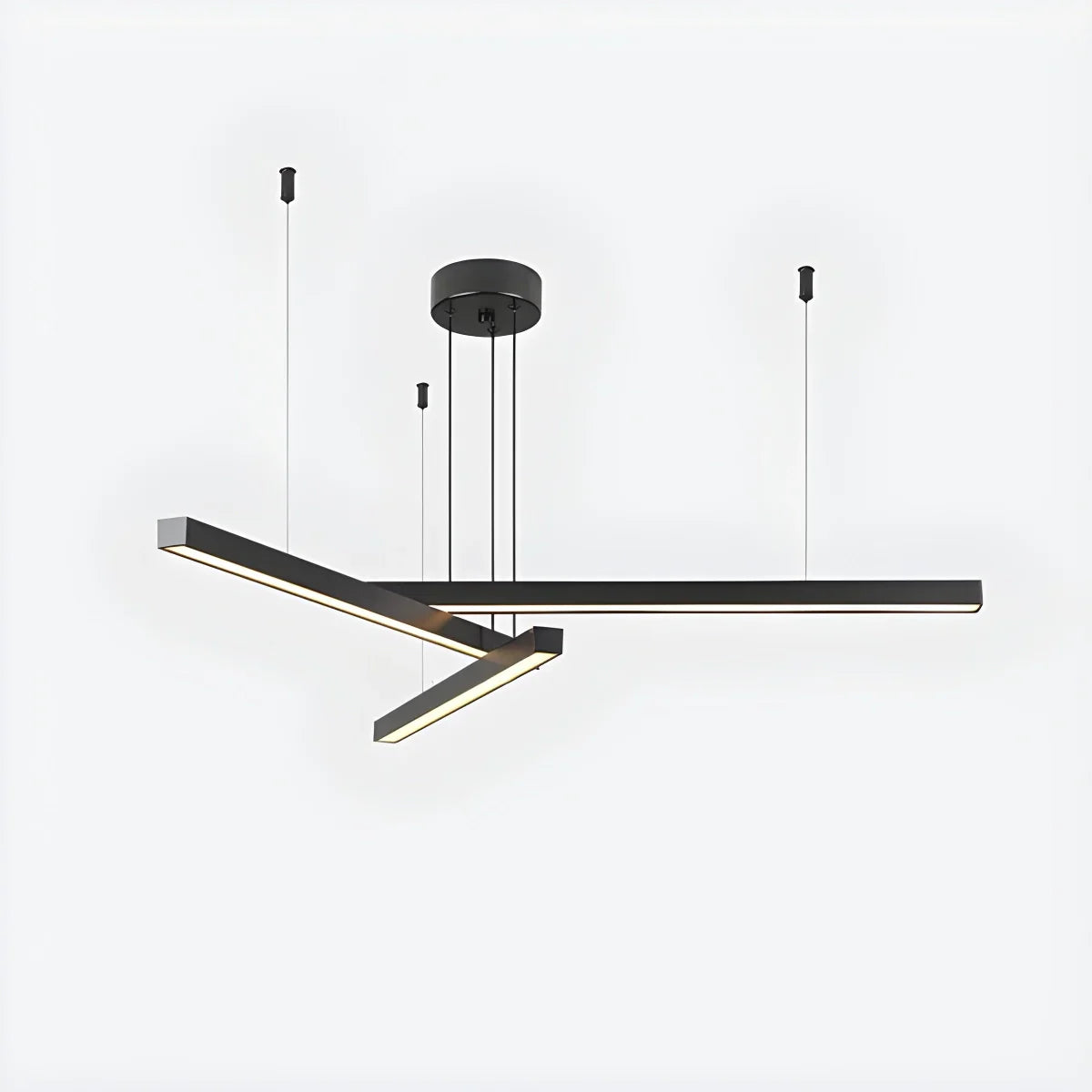 flairel Multi Light Sticks LED Chandelier for Living Room