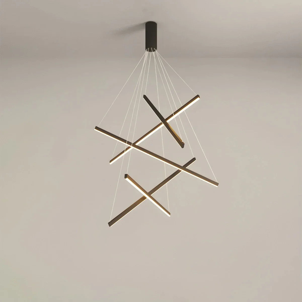 flairel Custom Multi Light Sticks LED Chandelier