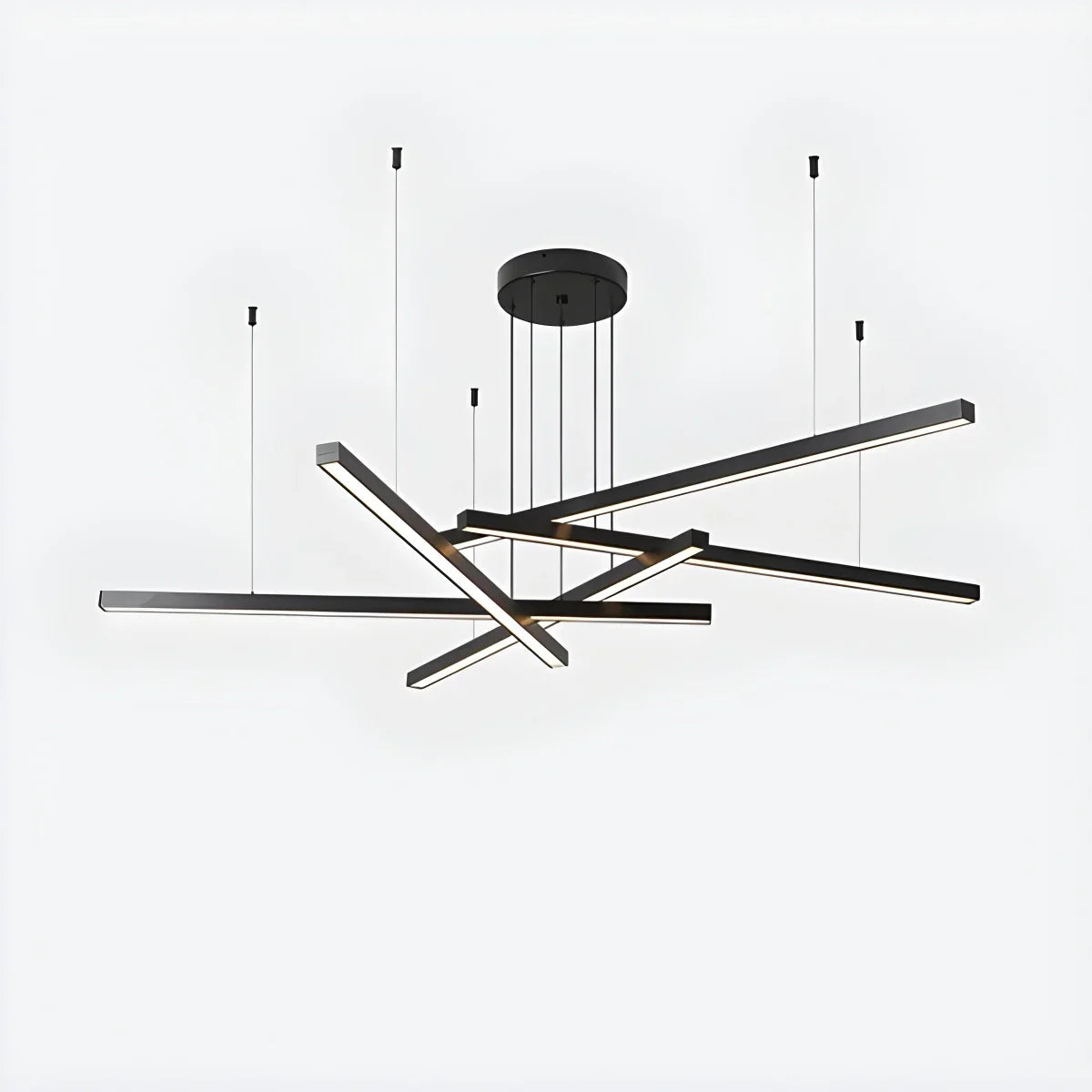 flairel Multi Light Sticks LED Chandelier for Living Room