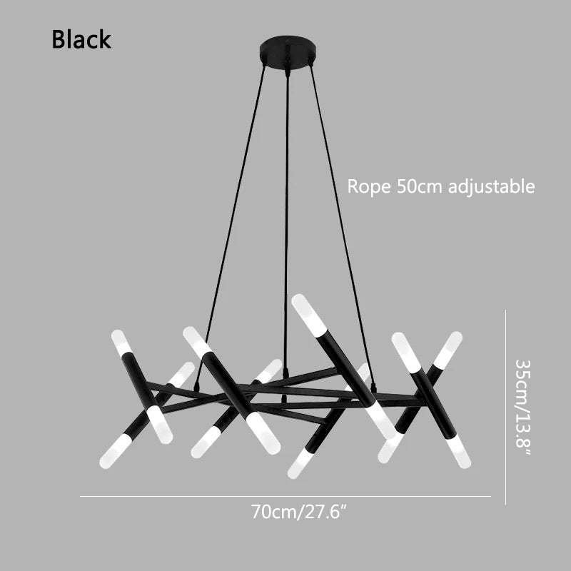flairel LED Nestle Chandelier for Living Room