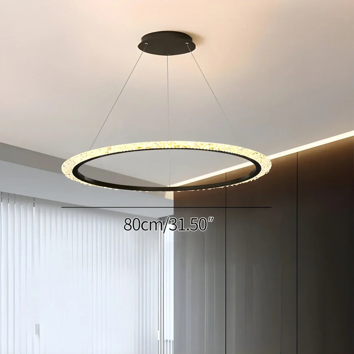 flairel Light Luxury Chandelier for Living Room