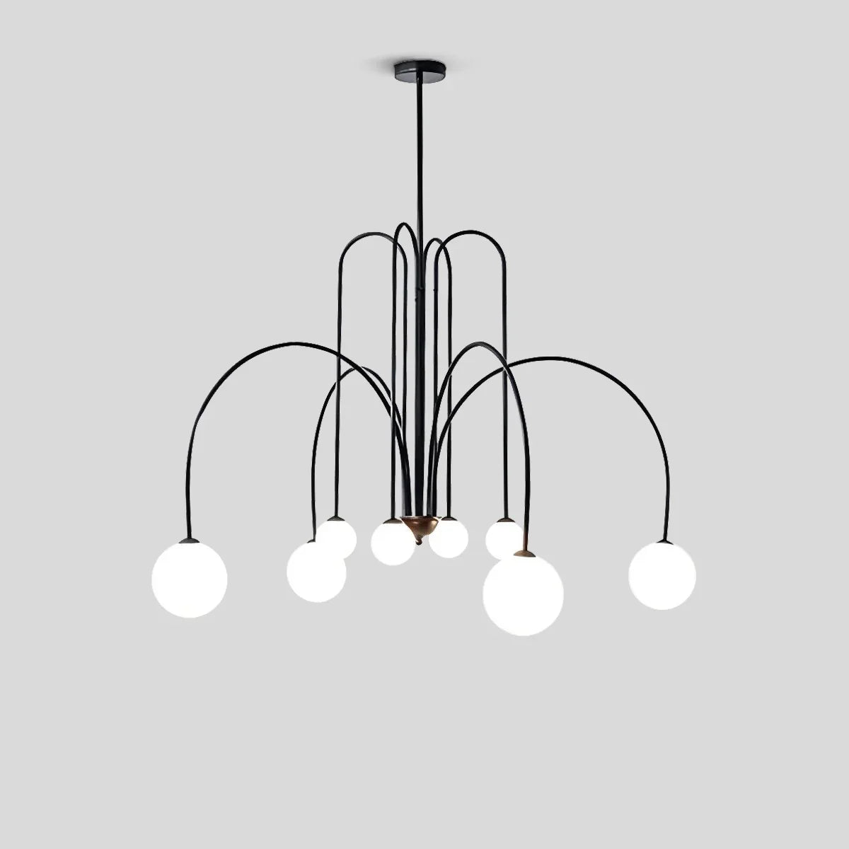 flairel Avi Double Layer Glass Chandelier