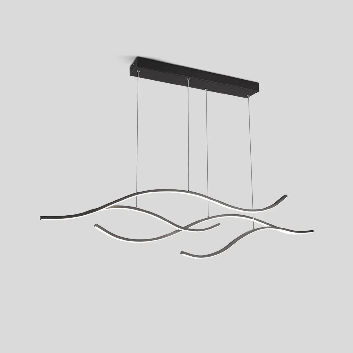 flairel Modern Waves Hanging Pendant Light