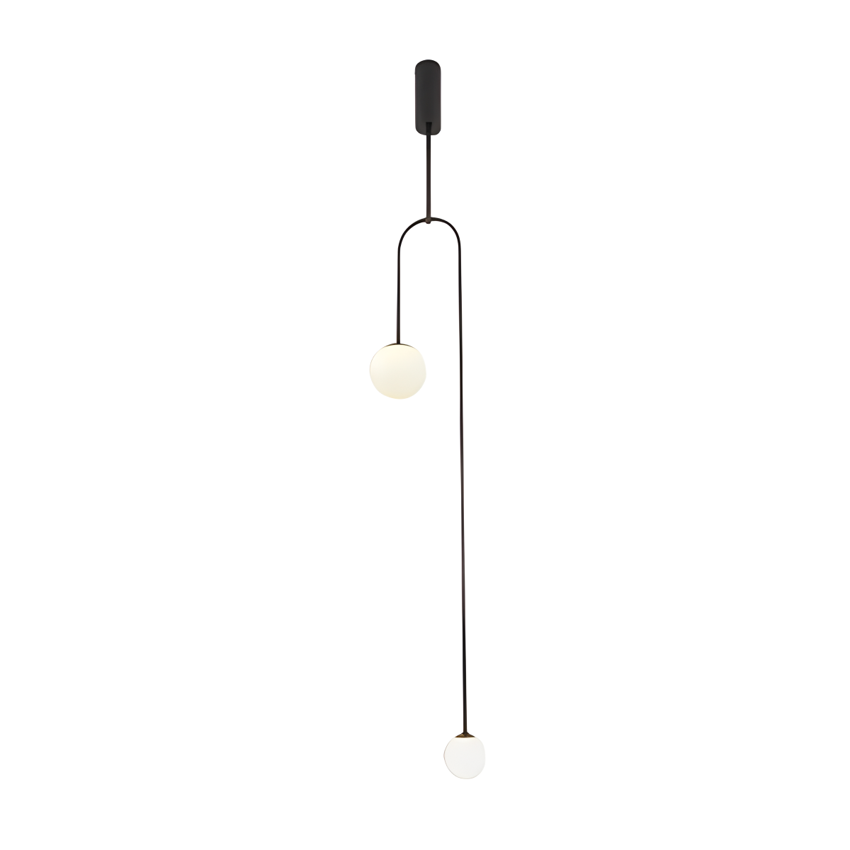flairel Minimalist Linear Metal Chandelier