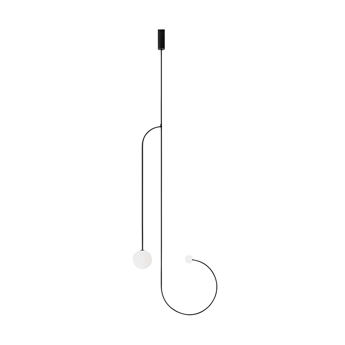 flairel Minimalist Linear Metal Chandelier