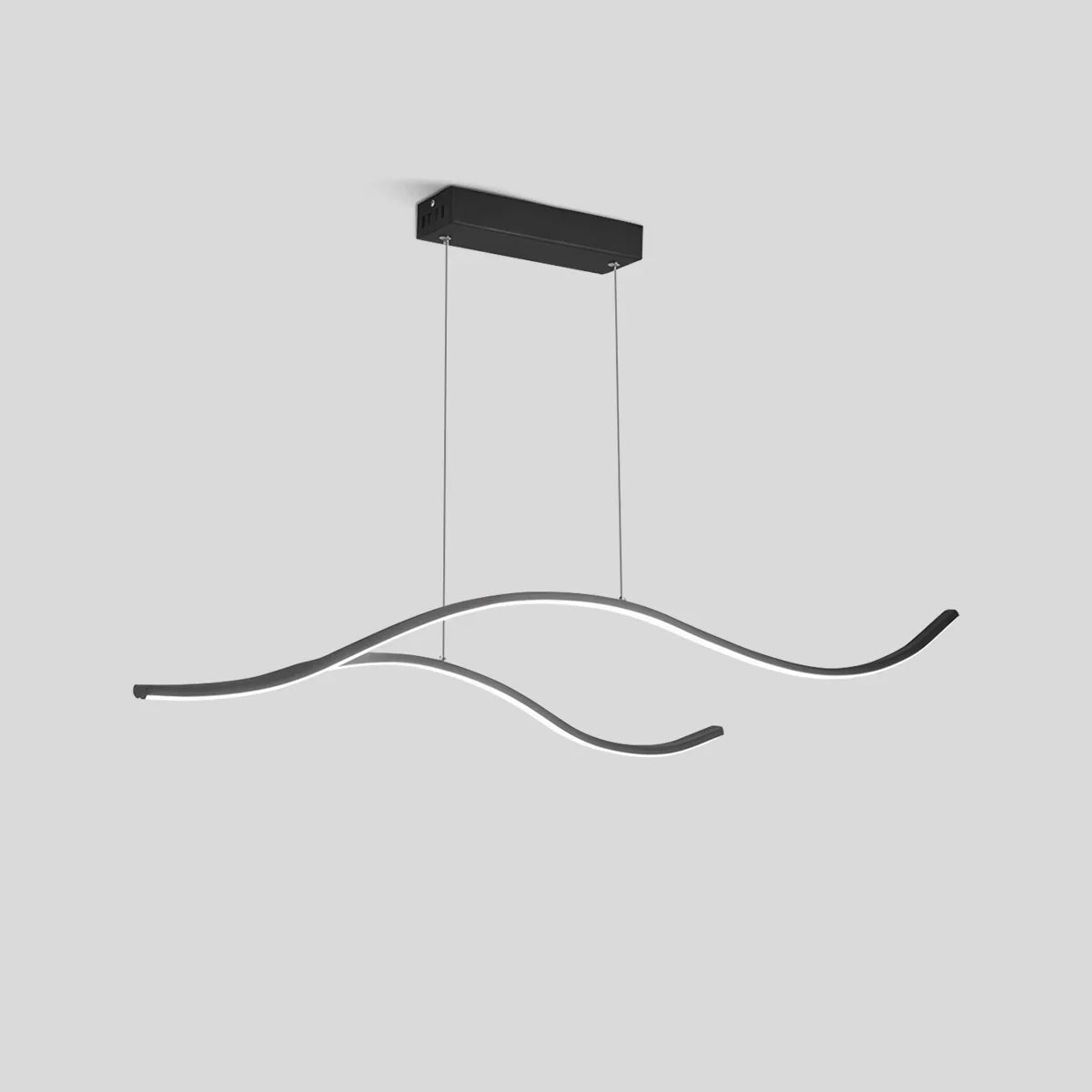 flairel Modern Waves Hanging Pendant Light